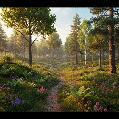 Woman with long hair in a loose, healthy bun, natural lighting, soft focus background