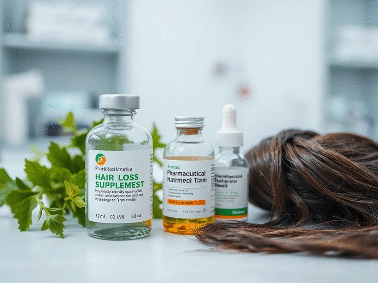 Nutraceuticals and Pharmaceuticals for Hair Loss: A Review of Current Trends